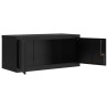 Classeur noir 90x40x220 cm acier 617056617056