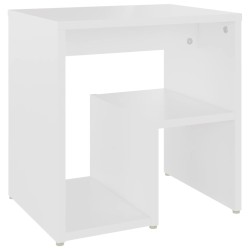 Tables de chevet 2 pcs blanc 40x30x40 cm bois d'ingénierie 617058617058