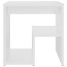 Tables de chevet 2 pcs blanc 40x30x40 cm bois d'ingénierie 617058617058
