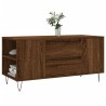 Table basse chêne marron 102x44,5x50 cm bois d'ingénierie 617063617063