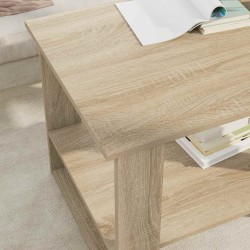 Table basse Chêne Sonoma 72 x 50 x 50 cm Bois d'ingénierie 617067617067