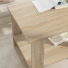 Table basse Chêne Sonoma 72 x 50 x 50 cm Bois d'ingénierie 617067617067