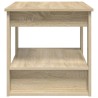 Table basse Chêne Sonoma 72 x 50 x 50 cm Bois d'ingénierie 617067617067