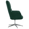 Chaise de relaxation Vert foncé Velours 617071617071