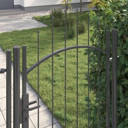 Porte de Jardin Woerden Gris 175 x 100 cm Acier 617074617074