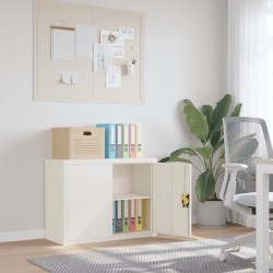 Classeur blanc 90x40x70 cm acier 617075617075