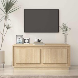 Table basse chêne sonoma 102x50x44 cm bois d'ingénierie 617080617080