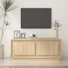 Table basse chêne sonoma 102x50x44 cm bois d'ingénierie 617080617080