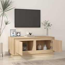 Table basse chêne sonoma 102x50x44 cm bois d'ingénierie 617080617080