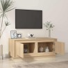 Table basse chêne sonoma 102x50x44 cm bois d'ingénierie 617080617080