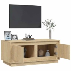 Table basse chêne sonoma 102x50x44 cm bois d'ingénierie 617080617080