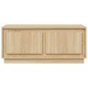 Table basse chêne sonoma 102x50x44 cm bois d'ingénierie 617080617080