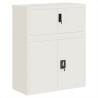 Classeur blanc 90x40x110 cm acier 617082617082