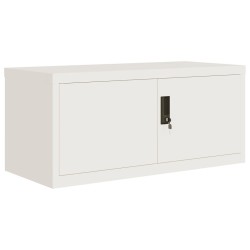 Classeur blanc 90x40x110 cm acier 617082617082