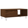 Table basse Chêne marron 90x50x36,5 cm Bois d'ingénierie 617083617083