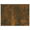 Table basse Chêne fumé 80x55,5x41,5 cm Bois d'ingénierie 617085617085