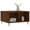 Table basse Chêne marron 60x50x36,5 cm Bois d'ingénierie 617087617087