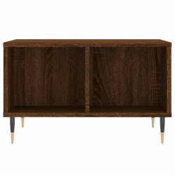 Table basse Chêne marron 60x50x36,5 cm Bois d'ingénierie 617087617087
