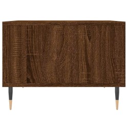 Table basse Chêne marron 60x50x36,5 cm Bois d'ingénierie 617087617087