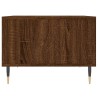 Table basse Chêne marron 60x50x36,5 cm Bois d'ingénierie 617087617087