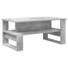 Table basse Gris béton 90 x 50 x 40 cm Bois d'ingénierie 617090617090