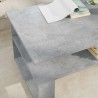 Table basse Gris béton 90 x 50 x 40 cm Bois d'ingénierie 617090617090