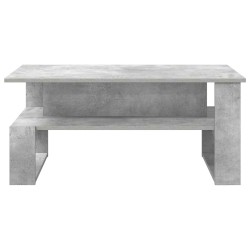 Table basse Gris béton 90 x 50 x 40 cm Bois d'ingénierie 617090617090