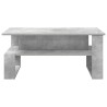 Table basse Gris béton 90 x 50 x 40 cm Bois d'ingénierie 617090617090