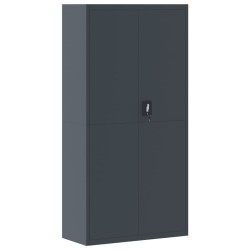 Classeur anthracite 90x40x180 cm Acier 617095617095