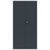 Classeur anthracite 90x40x180 cm Acier 617095617095