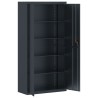 Classeur anthracite 90x40x180 cm Acier 617095617095