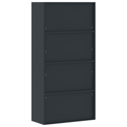 Classeur anthracite 90x40x180 cm Acier 617095617095
