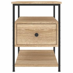 Table de chevet chêne sonoma 40x42x56 cm bois d'ingénierie 617097617097