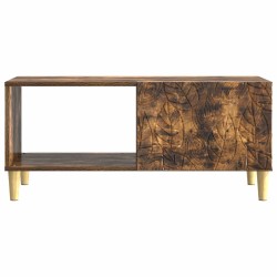 Table basse Chêne fumé 90 x 50 x 40 cm Bois d'ingénierie 617099617099