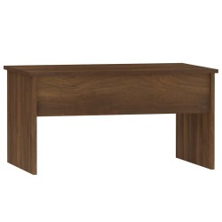 Table basse Chêne marron 80x50,5x41,5 cm Bois d'ingénierie 617104617104