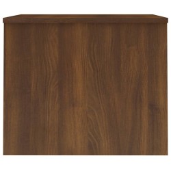 Table basse Chêne marron 80x50,5x41,5 cm Bois d'ingénierie 617104617104