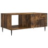 Table basse Chêne fumé 90 x 50 x 40 cm Bois d'ingénierie 617112617112