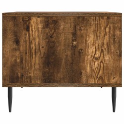Table basse Chêne fumé 90 x 50 x 40 cm Bois d'ingénierie 617112617112