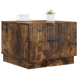 Table basse Chêne fumé 49 x 50 x 37 cm Bois d'ingénierie 617113617113