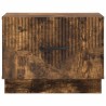 Table basse Chêne fumé 49 x 50 x 37 cm Bois d'ingénierie 617113617113
