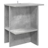 Table basse Gris béton 40 x 30 x 49 cm Bois d'ingénierie 617115617115