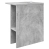 Table basse Gris béton 40 x 30 x 49 cm Bois d'ingénierie 617115617115