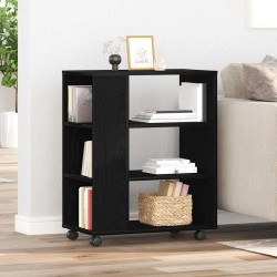Armoire de rangement avec roue Chêne noir 60 x 35 x 75 cm 617119617119