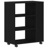 Armoire de rangement avec roue Chêne noir 60 x 35 x 75 cm 617119617119