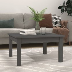 Table basse Gris 55x55x30 cm Bois massif de pin 617120617120
