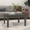 Table basse Gris 55x55x30 cm Bois massif de pin 617120617120