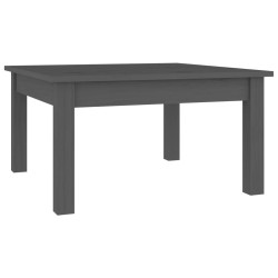 Table basse Gris 55x55x30 cm Bois massif de pin 617120617120