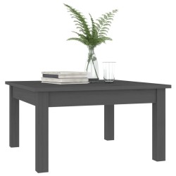 Table basse Gris 55x55x30 cm Bois massif de pin 617120617120