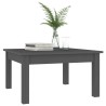 Table basse Gris 55x55x30 cm Bois massif de pin 617120617120
