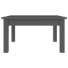 Table basse Gris 55x55x30 cm Bois massif de pin 617120617120